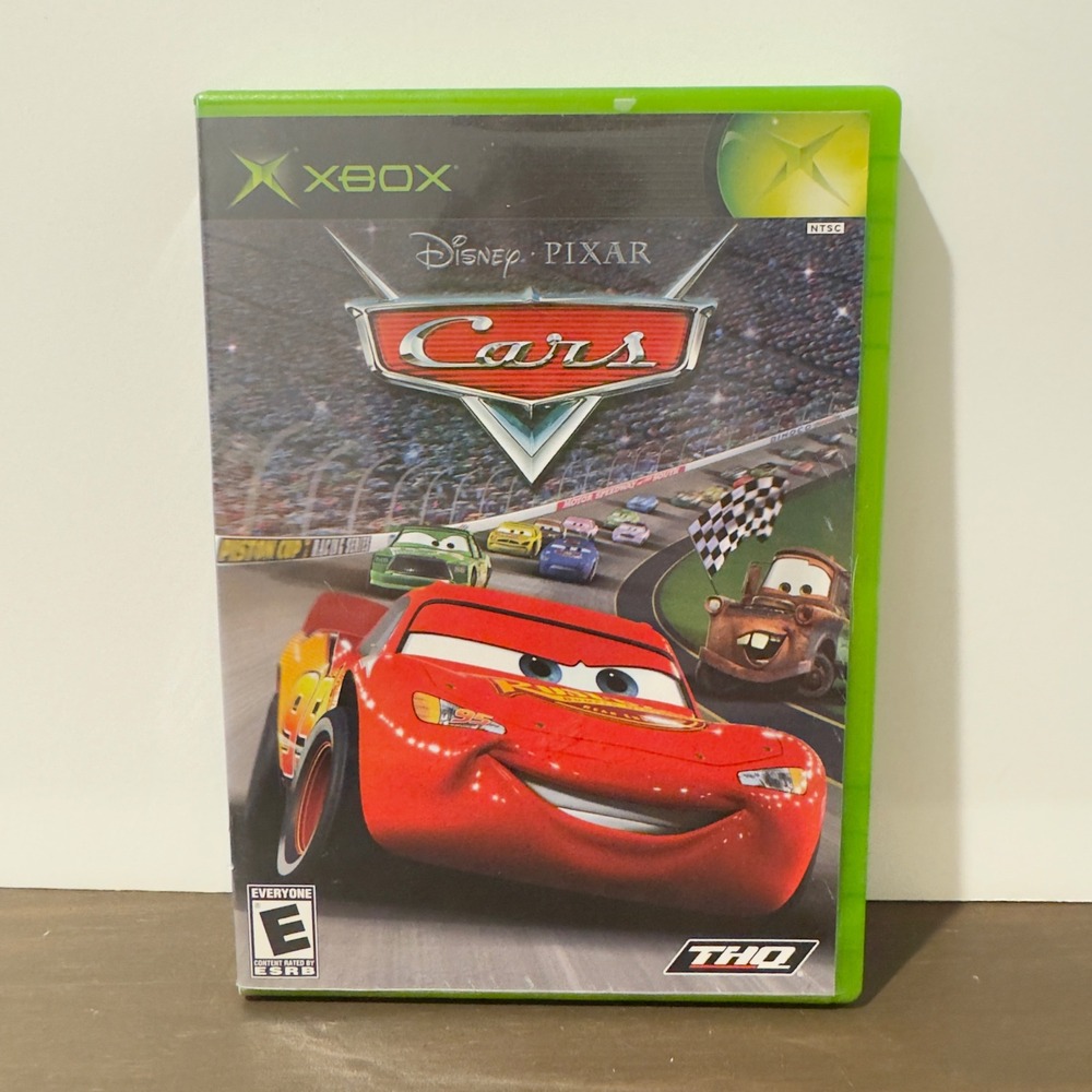 Disney Pixar Cars Xbox Game THQ Racing Series Original Microsoft NTSC 2006 Movie